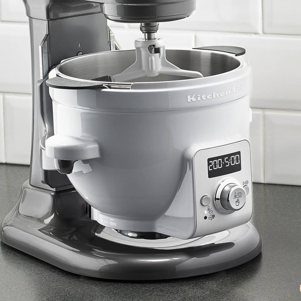 KitchenAid Precise Heat Mixing Bowl for Lift Mixers, White - 3 quart