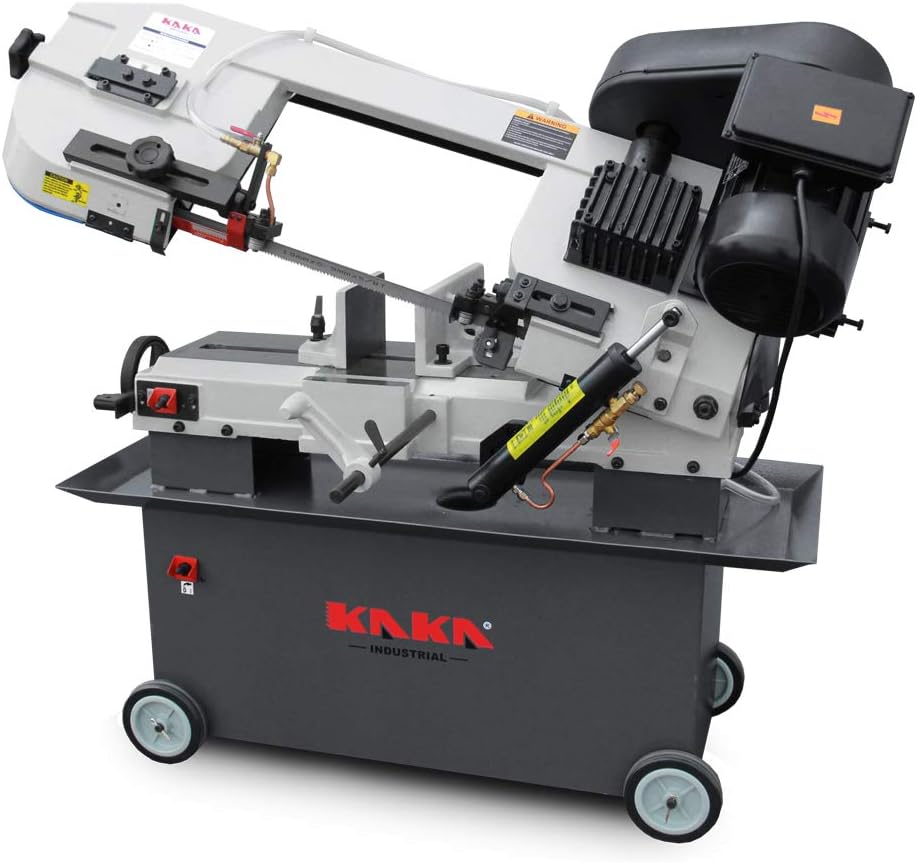 KAKA Industrial Metal Horizontal Band Saw 7x12 Capacity BS-712N with 1.5HP motor
