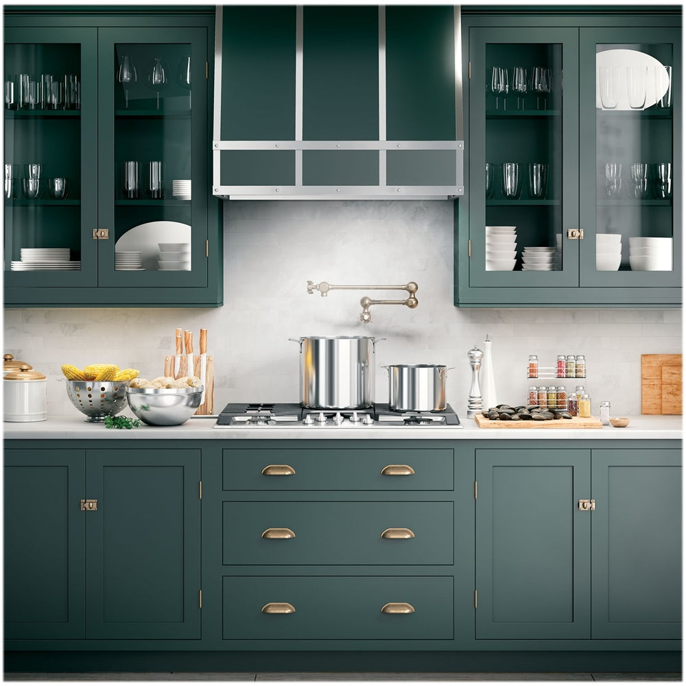 GE - 35 Convertible Range Hood - Stainless steel