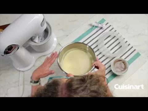 Cuisinart Precision 5.5-Quart Stand Mixer Attachment Set | Ice Cream Maker + Pasta Extruder