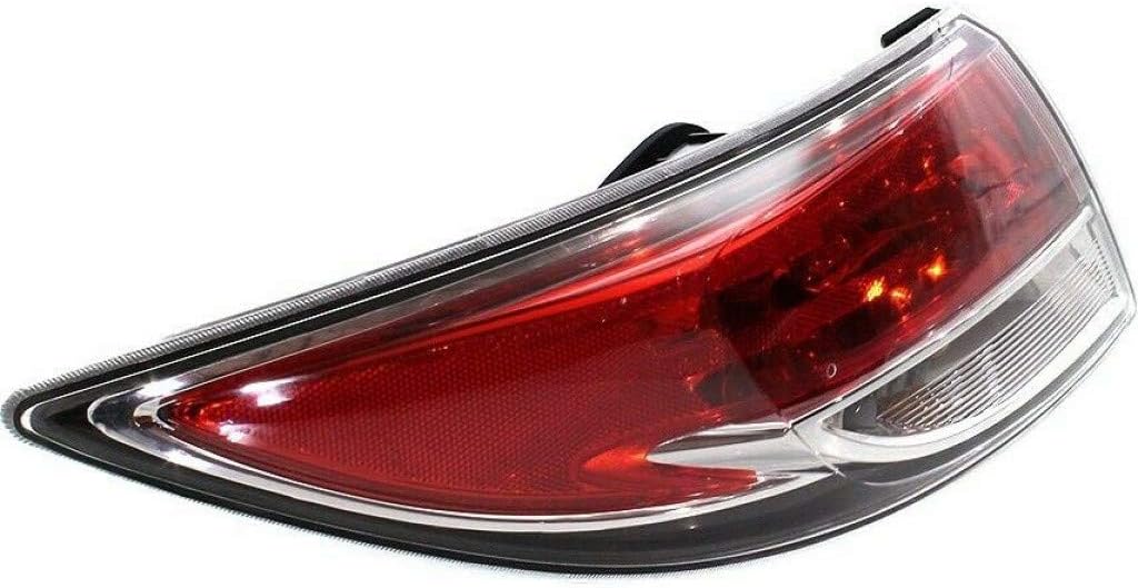 For Mazda 6 Tail Light Assembly 2009 10 11 12 2013 Driver and Passenger Side Pair/Set | Halogen | MA2804108 + MA2805108 | GS3L51160H + GS3L51150J