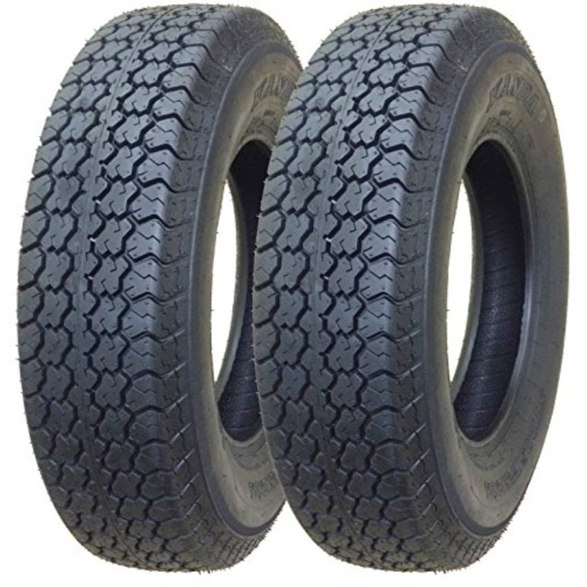 Set of 2 New Trailer Tires ST 205/75d15 - 11057