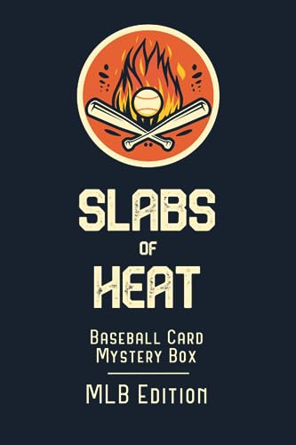 Three Graded Baseball Cards Gift Box: MLB Edition ??Three Premium PSA/BGS Graded 10, 9.5 or 9 Cards ??Potential Rookie Autographs & Numbered RC Refractors??Gift for Baseball Fans??by Slabs of Heat