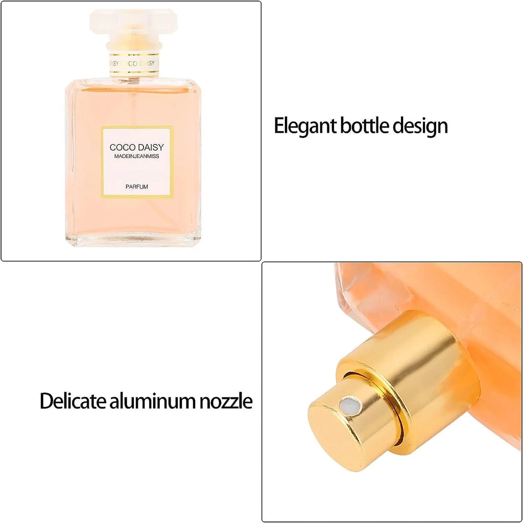 Gespout Eau De Toilette Spray For Women,Perfume Women Floral Aroma Fragrance for women,Women's Perfume Spray with Long-lasting Fragrance