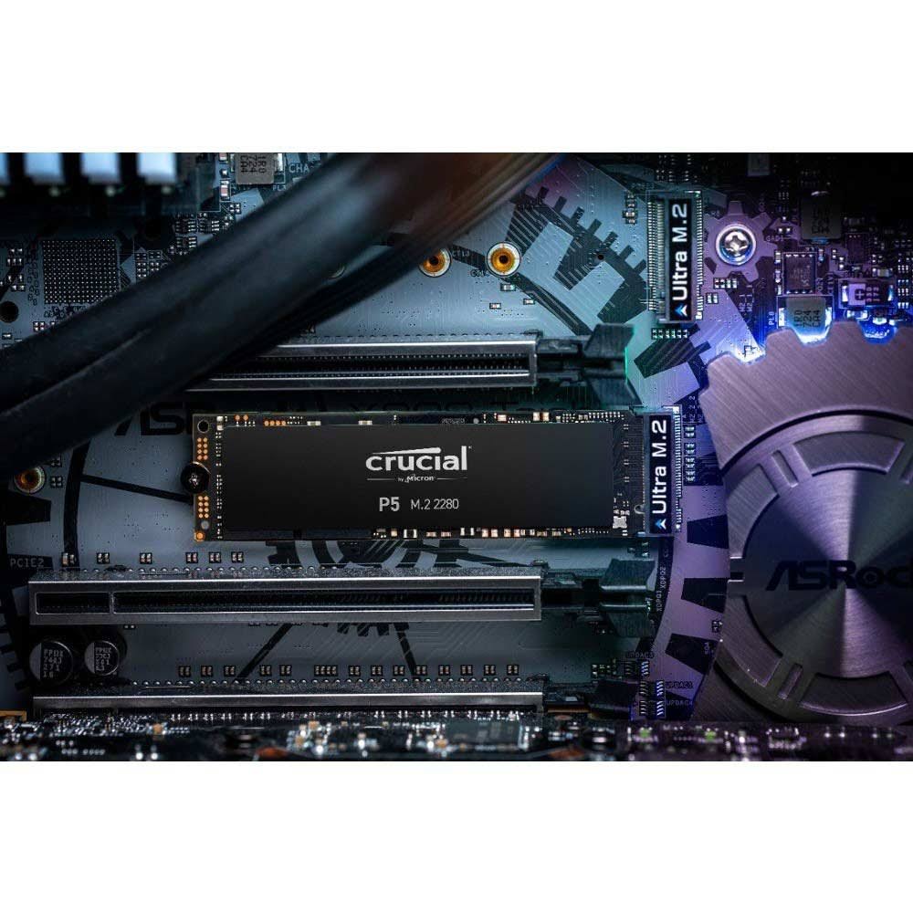 Crucial - P5 2TB 3D NAND NVMe M.2 Internal Solid State Drive