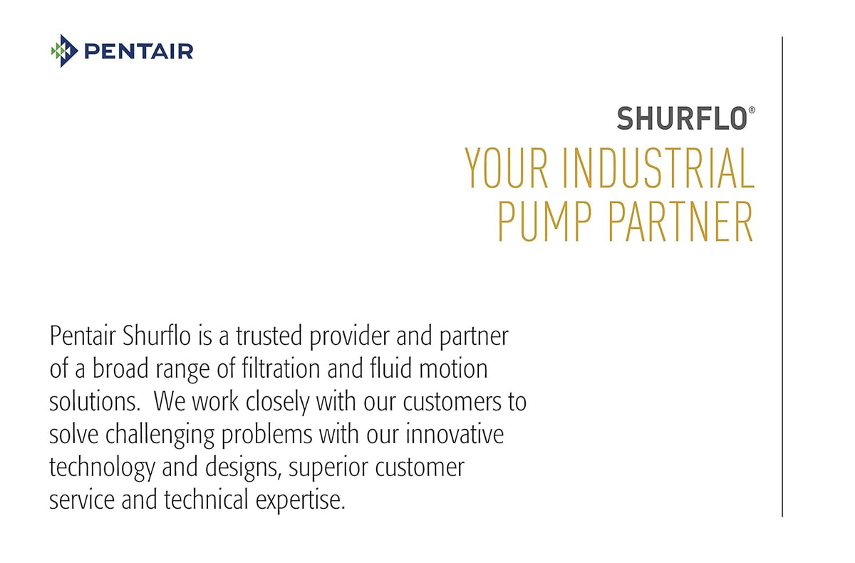 Shurflo 2088-343-135 Automatic-Demand Diaphragm Pump, 12VDC, 45 PSI Demand Switch, 3.0 GPM With Viton Valves, Santoprene Diaphragm, Self-Priming, 10 AMPS (Max), 1/2-14 NPSM Port