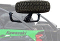 SuperATV Spare Tire Carrier for 2020+ Kawasaki Teryx KRX 1000 | Fits up to 37 Tire | Secures to Rear Frame of Vehicle | Made with Powder-Coated Steel Tubing | No Drilling or Welding Required!