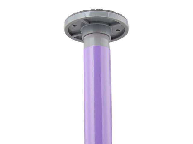 AW Portable Dance Dancing Pole Full Kit Exercise Club Party Weight Loss Purple 50mm