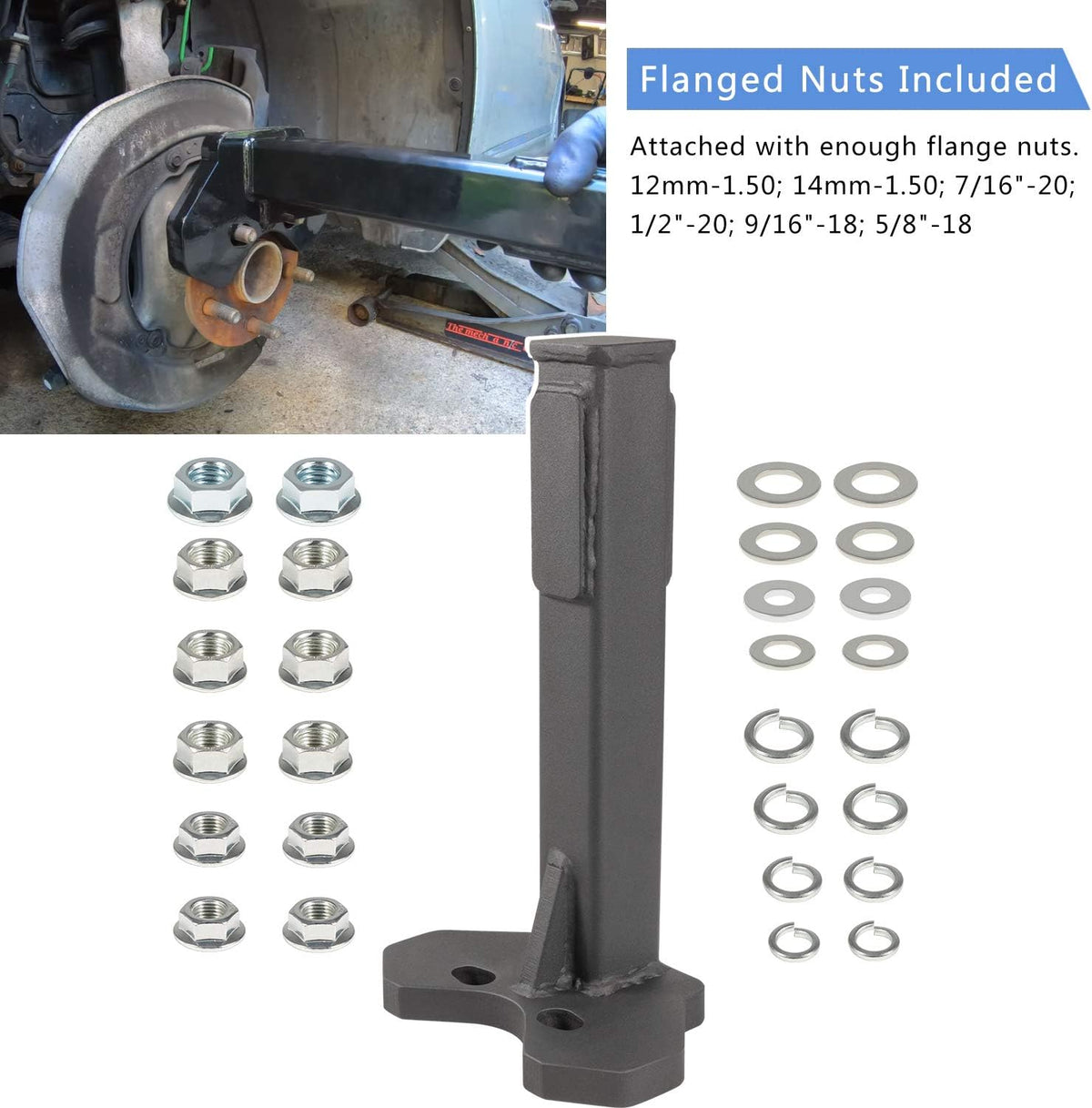 8629 Universal Wheel Hub Removal Tool Replace for ATD Tools, Compatible with All Axle Bolt Hubs (5, 6 and 8 Lug Hubs).
