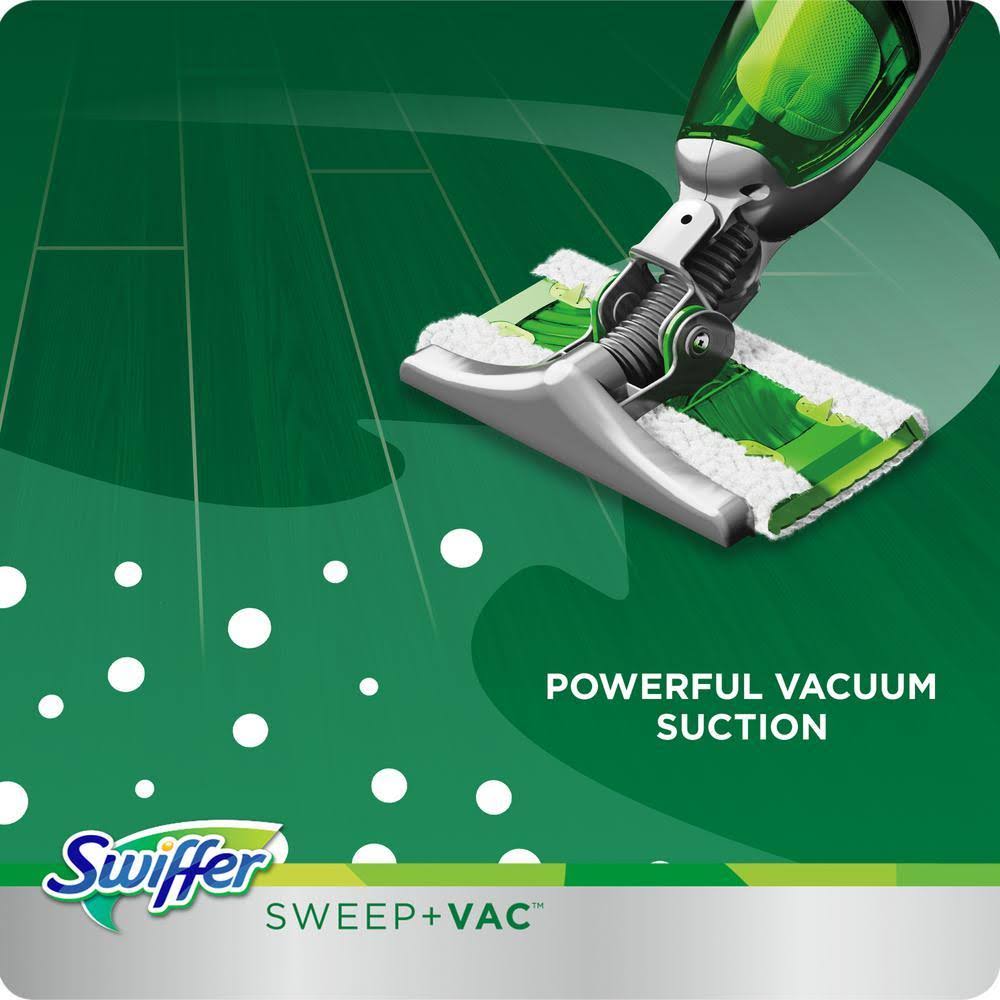 Swiffer Sweep+Vac Vacuum Sweeper, Rechargeable