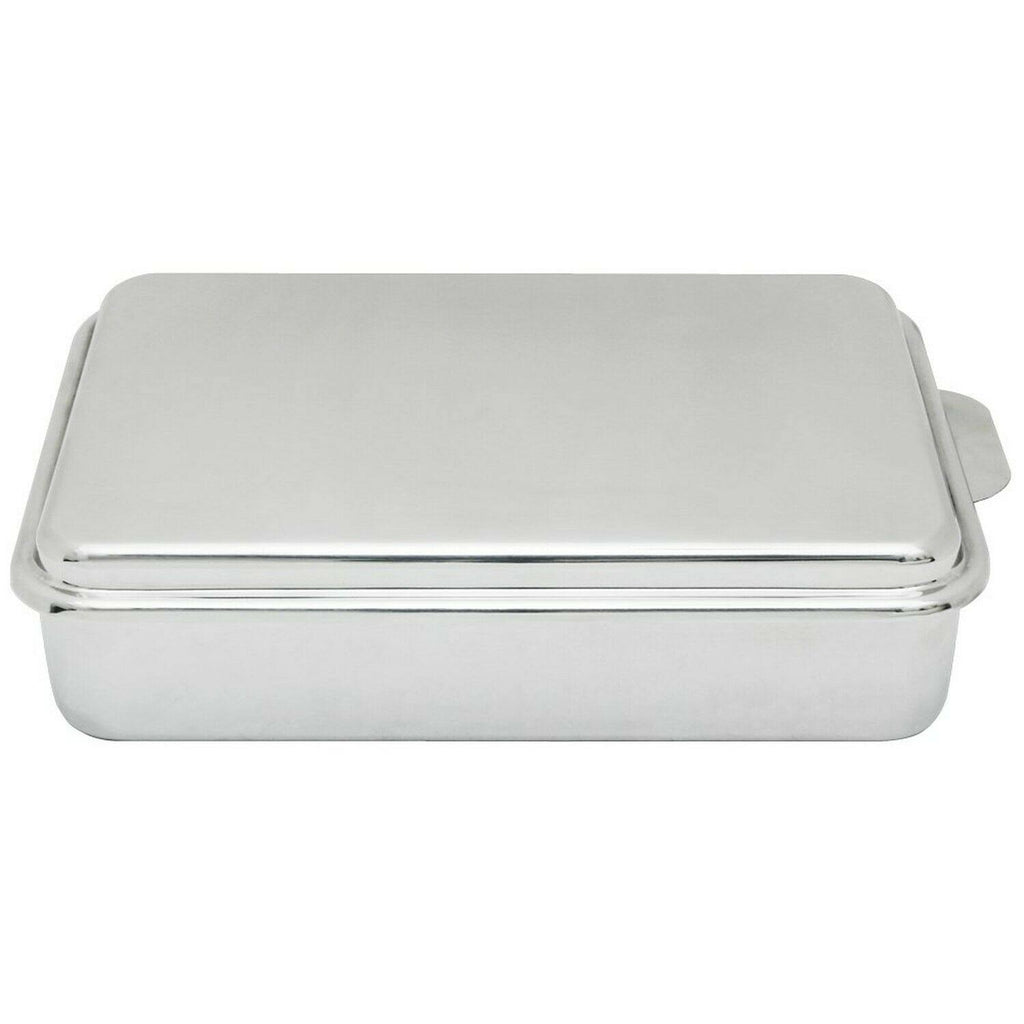 Lindy&s 8W44 Stainless Steel 9 x 13 Inches Covered Cake Pan