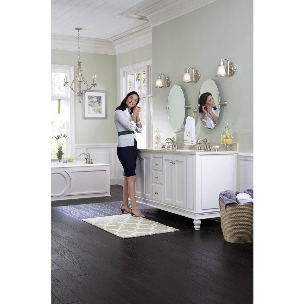 Moen T4524ORB Wynford Oil Rubbed Bronze Two-Handle Bathroom Faucet