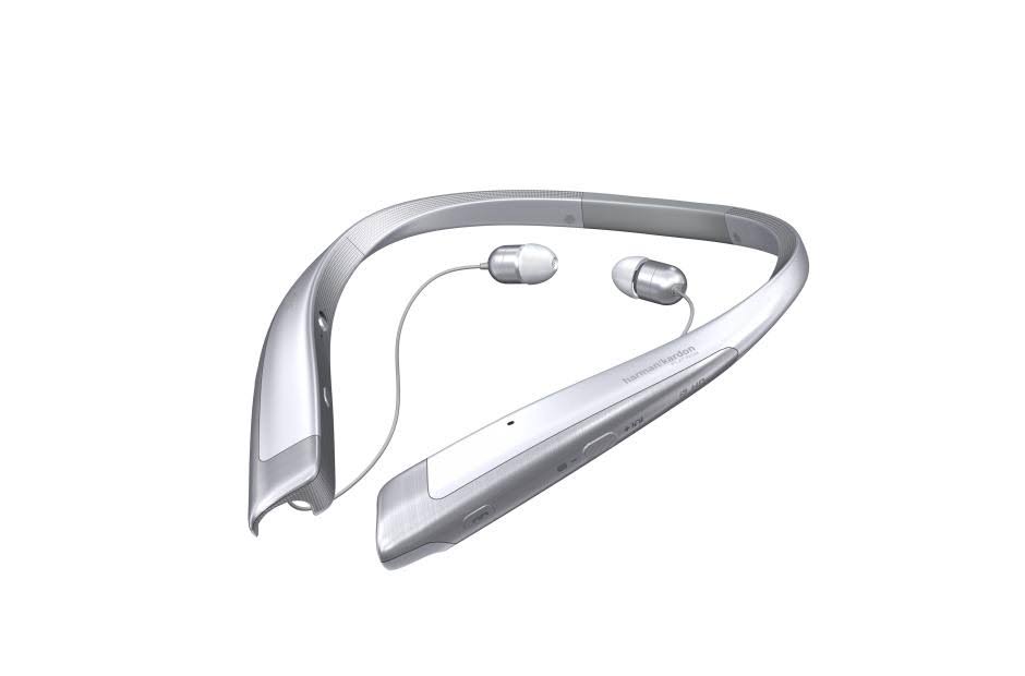 LG Tone Platinum (HBS-1100) Silver Wireless Stereo Headset