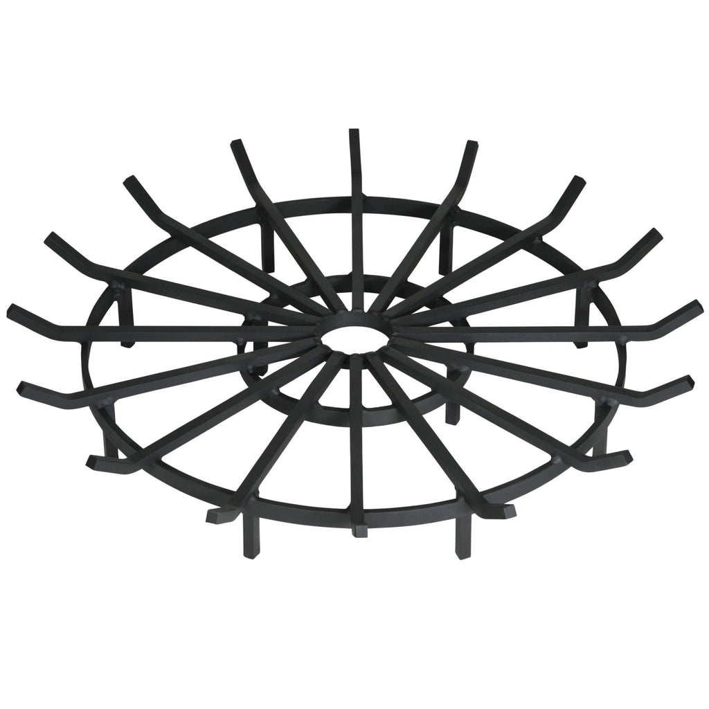 40 inch Heavy Duty Wagon Wheel Fire Pit Grate