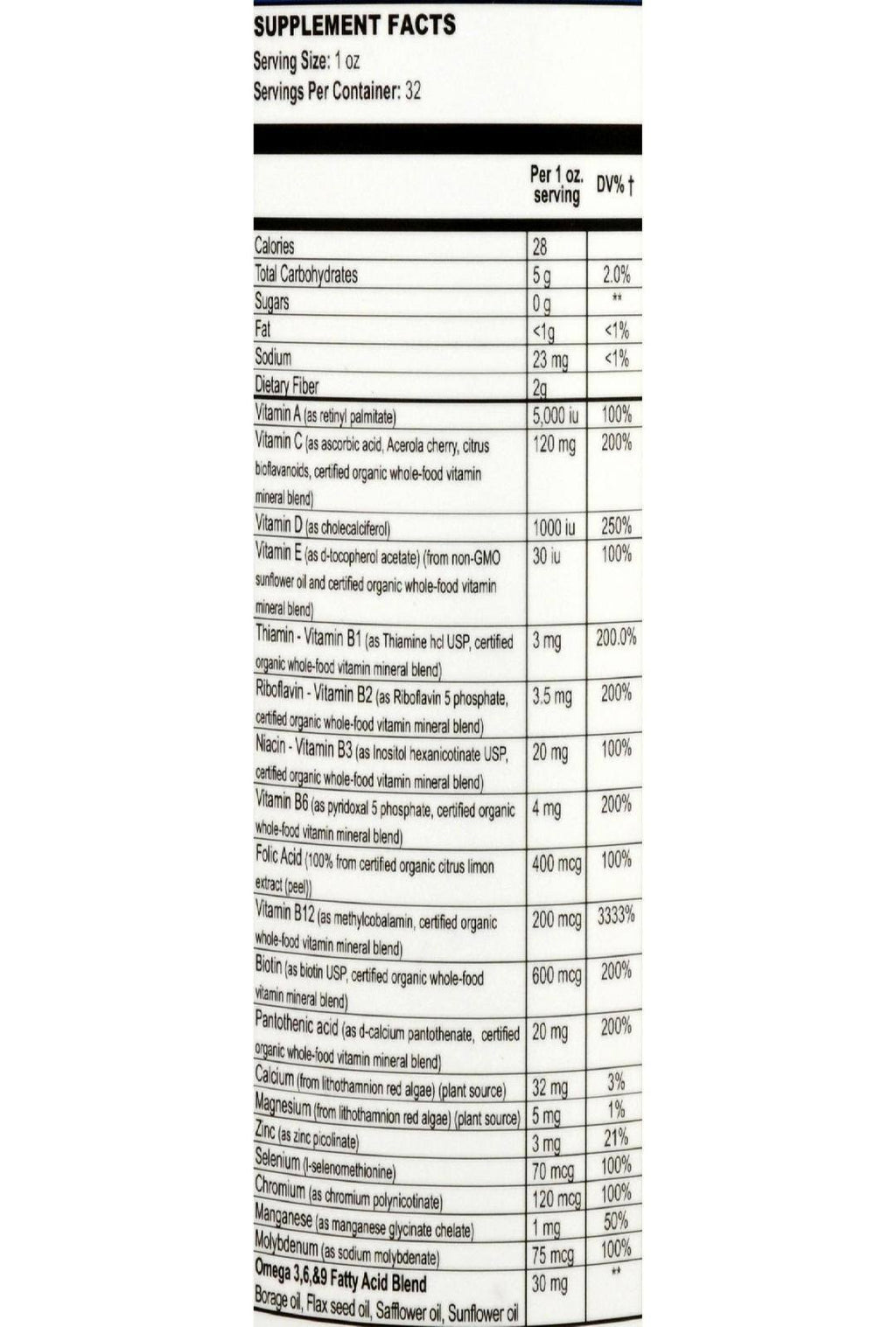 Liquid Health Complete Multiple, Natural Berry Flavor - 32 fl oz