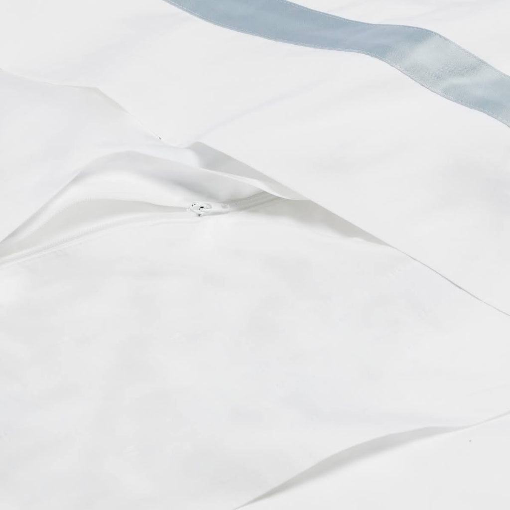 Matouk Lowell Duvet, King - Blue