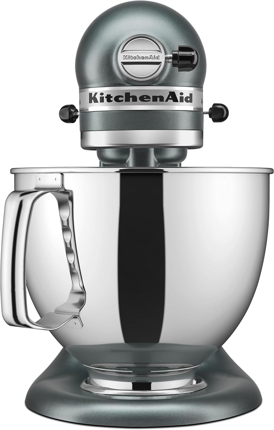 KitchenAid Artisan Series 5 Quart Tilt Head Stand Mixer with Pouring Shield KSM150PS, Cast Iron