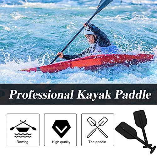 2Pcs Telescopic Kayak Paddle Rafting Boat Paddle Canoe Oars Plastic Aluminum Alloy Boat Oars