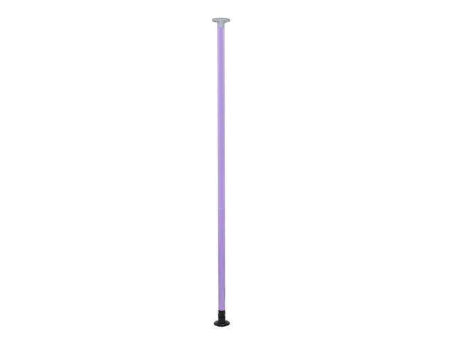 AW Portable Dance Dancing Pole Full Kit Exercise Club Party Weight Loss Purple 50mm