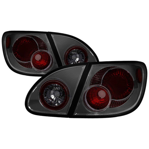 ( Spyder ) Toyota Corolla 03-08 Euro Style Tail Lights - Smoke 5033673