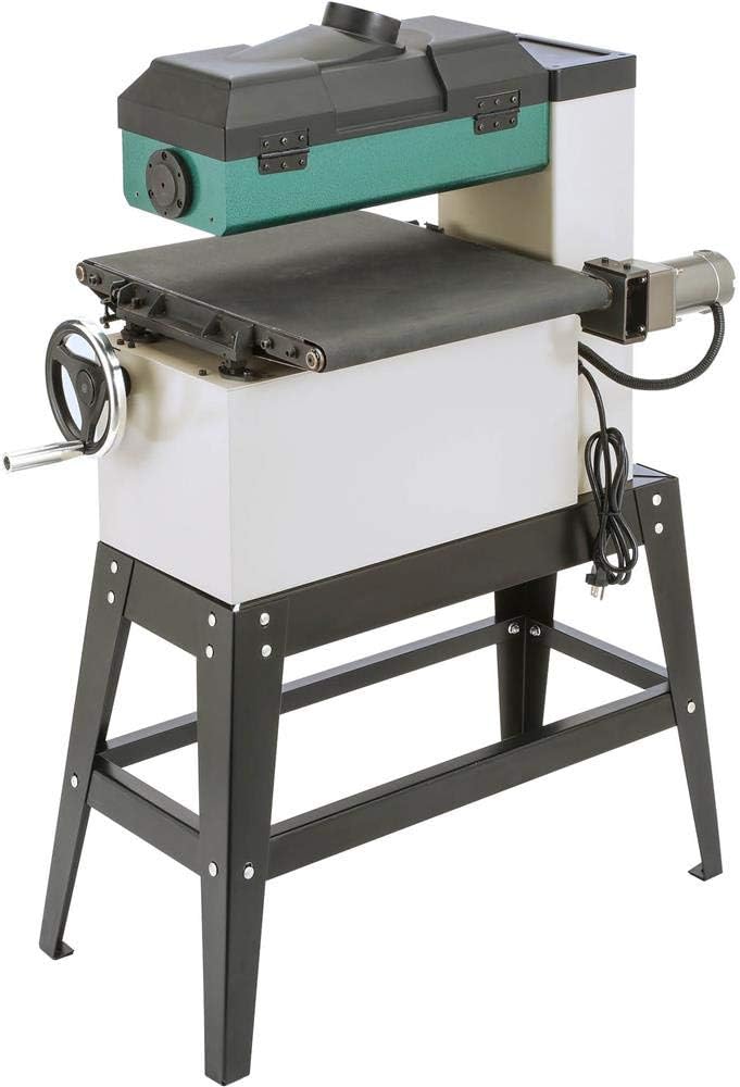 Grizzly Industrial G0458Z - 18 1-1/2 HP Open-End Drum Sander w/VS Feed