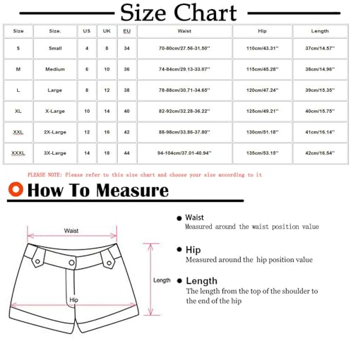 Elastic Waisted Pants for Women Plaid Color Block Pants Summer Beach Shorts Loose Fit Short Pants Comfy Casual Pants