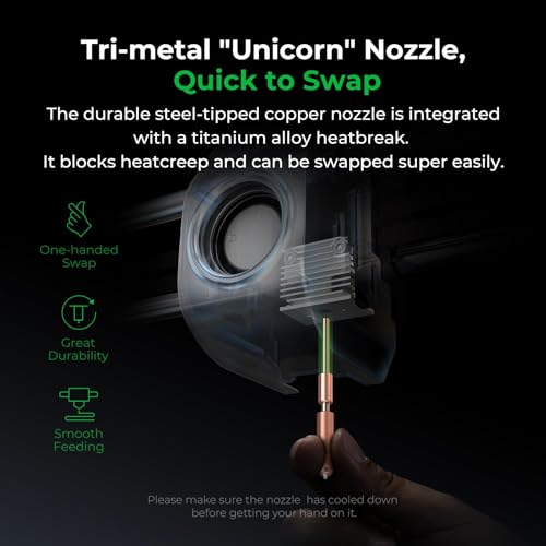 Creality K1C 3D Printer, 600mm/s High-Speed Auto Leveling Clog-Free Robust Direct Extruder K1 SE Upgraded 3D Printer with AI Camera 300??C Printing Silent Mode Support Carbon Fiber Filaments