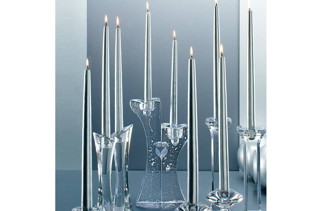 Kosta Boda Connect Candlestick Set of 2