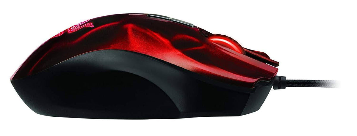 Razer Naga Hex Moba PC Gaming Mouse - Red