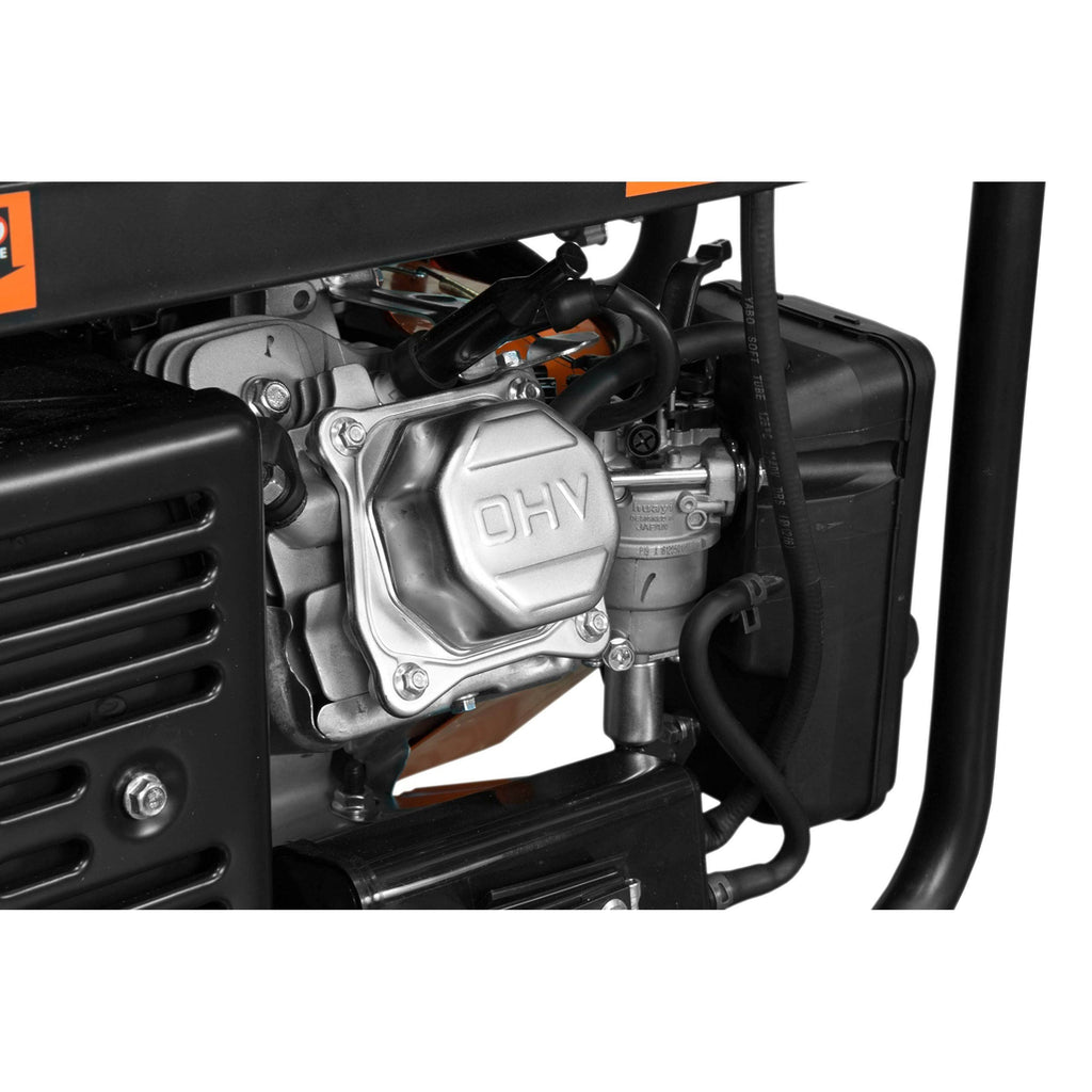 Wen DF475T 4750-Watt 120V/240V Dual Fuel Portable Generator with Wheel Kit and Electric Start - Carb Compliant