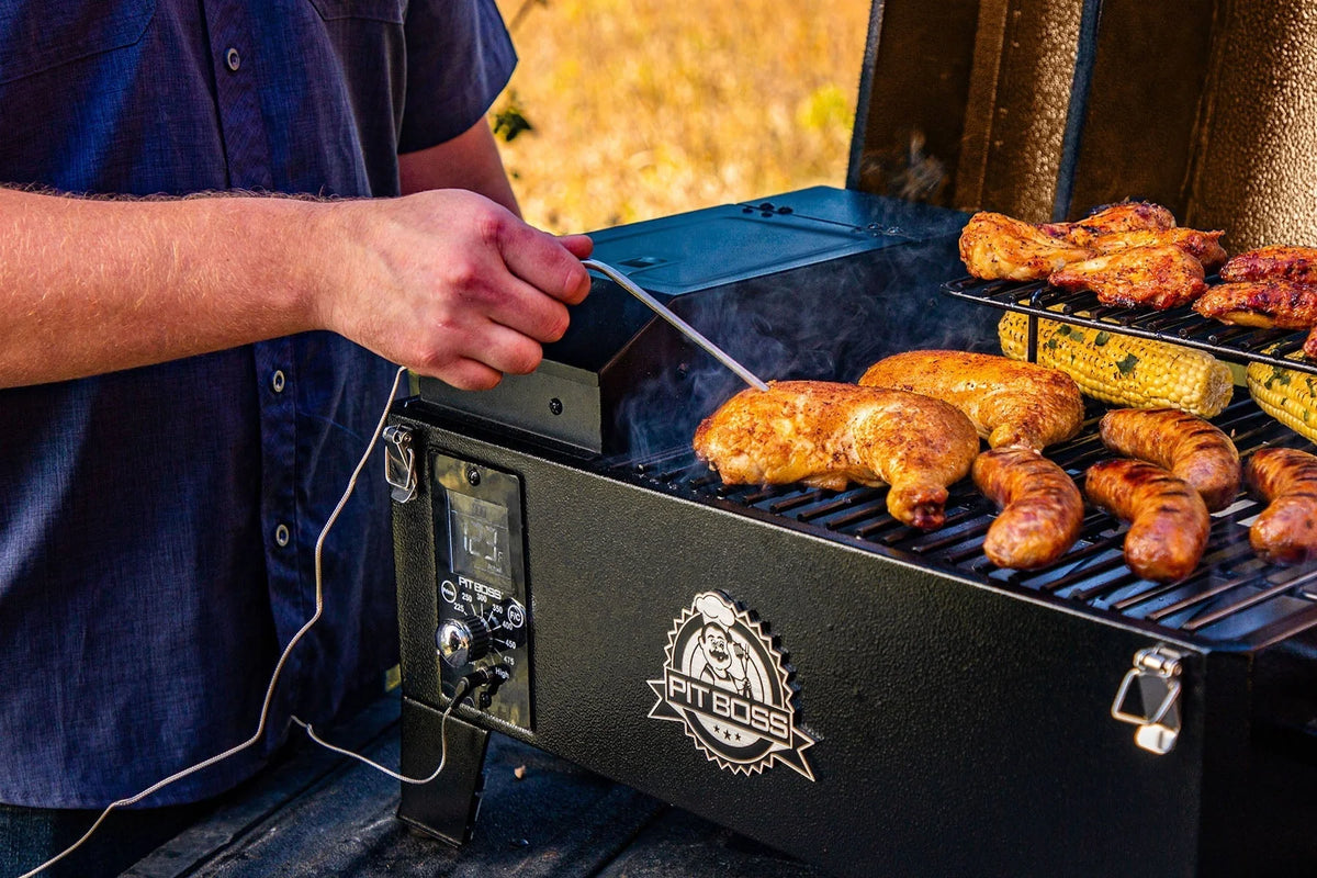 2025 Pitboss Pit Boss Table Top Pellet Grill - Copper