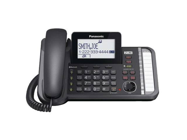 Panasonic Kx-tg9582b + (2) KX-TGA950B 4 Handset Corded - Cordless 2 Li