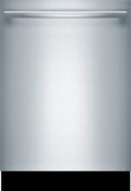 Bosch - 800 Series 24 Top Control Built-In Dishwasher with CrystalDry, Stainless Steel Tub, 3rd Rack, 42 dBa - Stainless steel