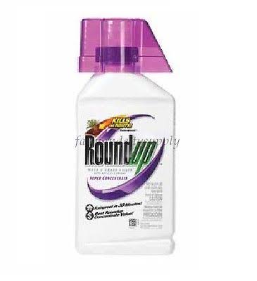 Roundup Weed u0026 Grass Killer, Super Concentrate - 35.2 fl oz spray bottle