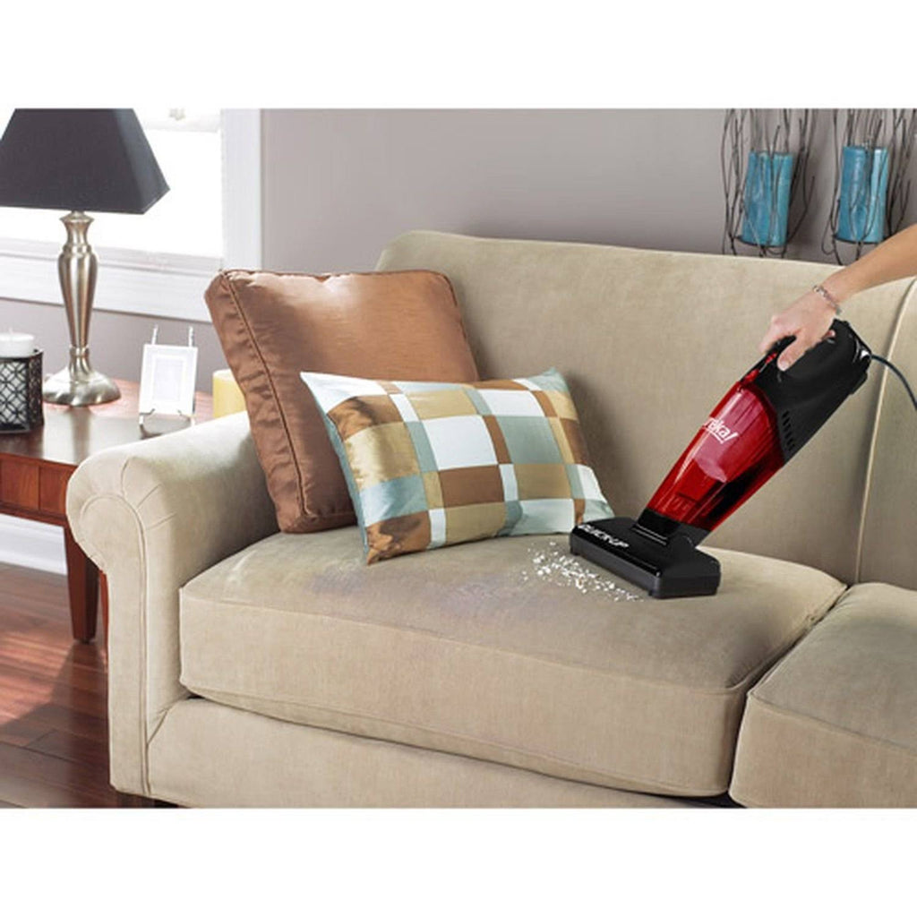 Eureka Quick Up 169H 2-in-1 Stick Vacuum - Bagless - Black/radiant Red