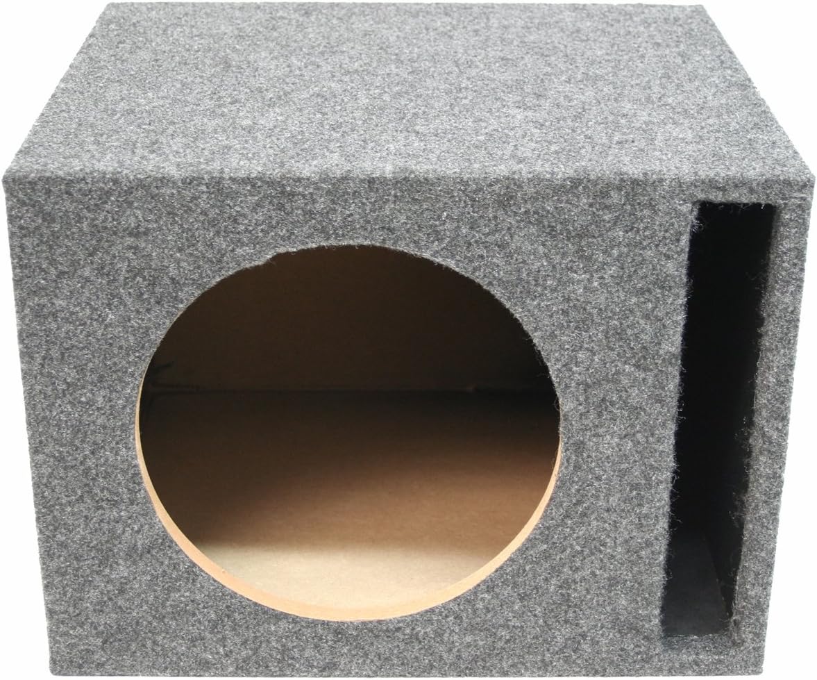 Car Audio Single 15 Vented Subwoofer Stereo Sub Box Ported Enclosure 3/4 MDF