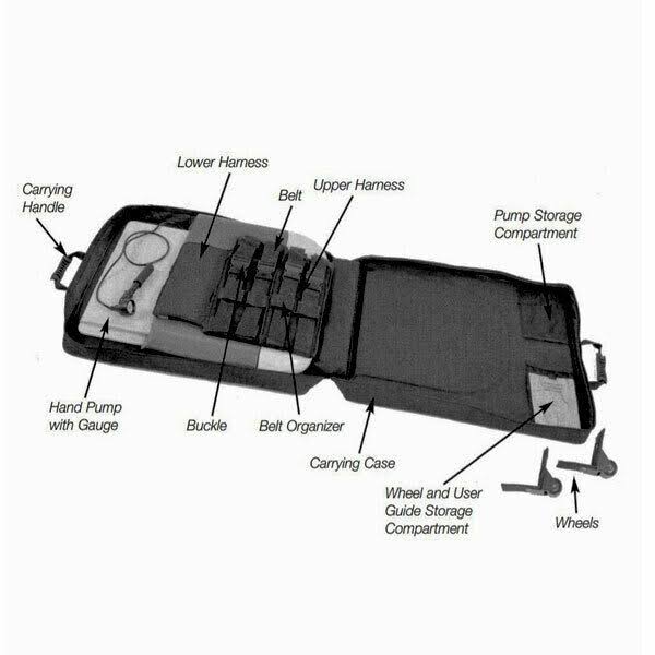 Saunders Lumbar Home Traction Device