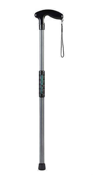 Handy Cane All-in-One Walking Aid with Built-In Reacher Grabber-Small