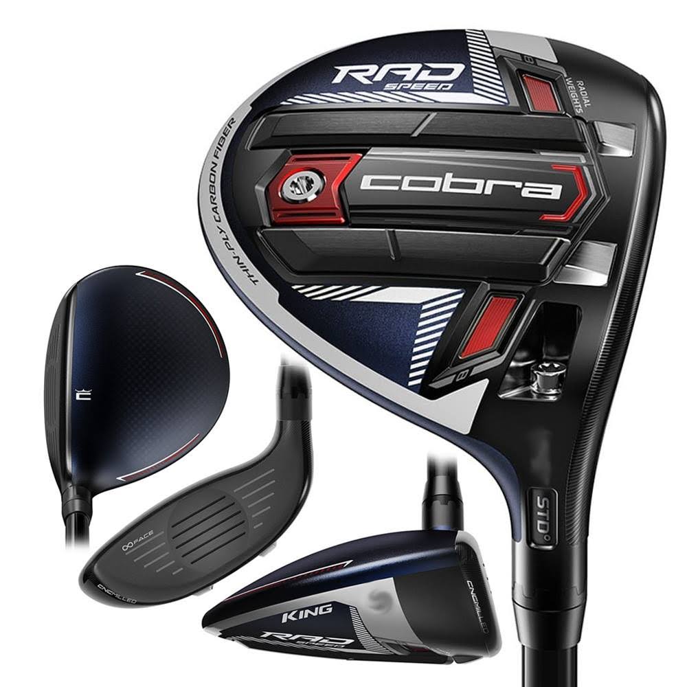 Cobra King RADSPEED Fairway Wood - Blue/Red 7 Wood Motore x F3 Regular