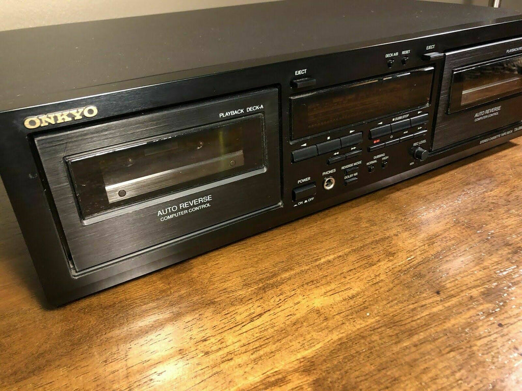 Onkyo TA-RW544 - Dual cassette deck - black