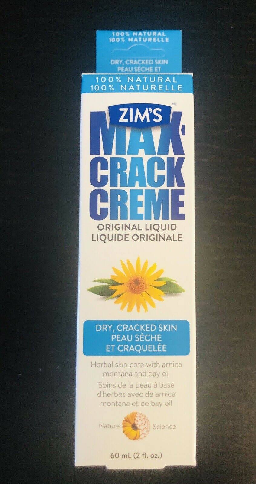 Zims Max Crack Creme, Original Liquid Formula - 2 fl oz