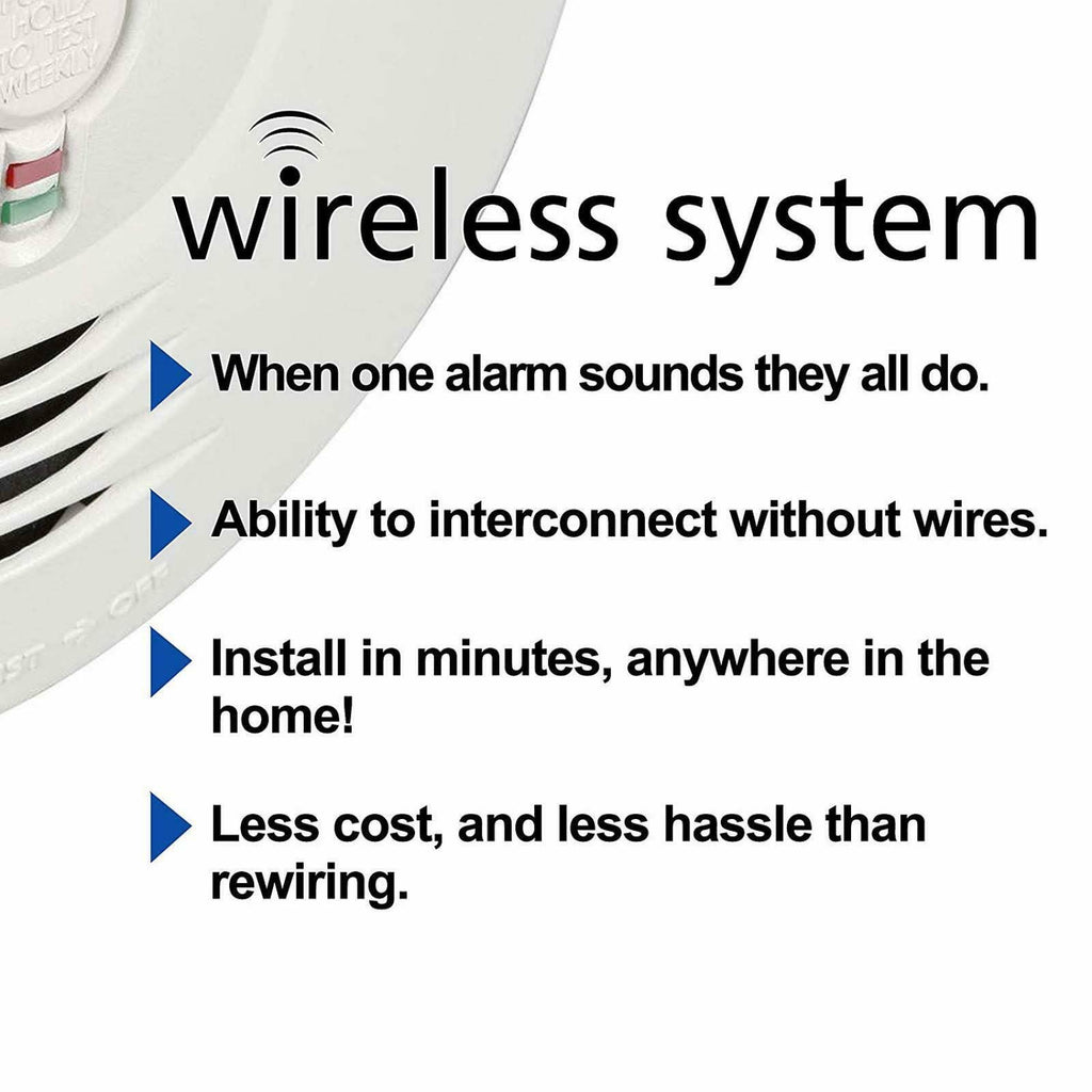 Kidde RF-SM-DC Wireless Interconnect Battery-Operated Smoke Alarm