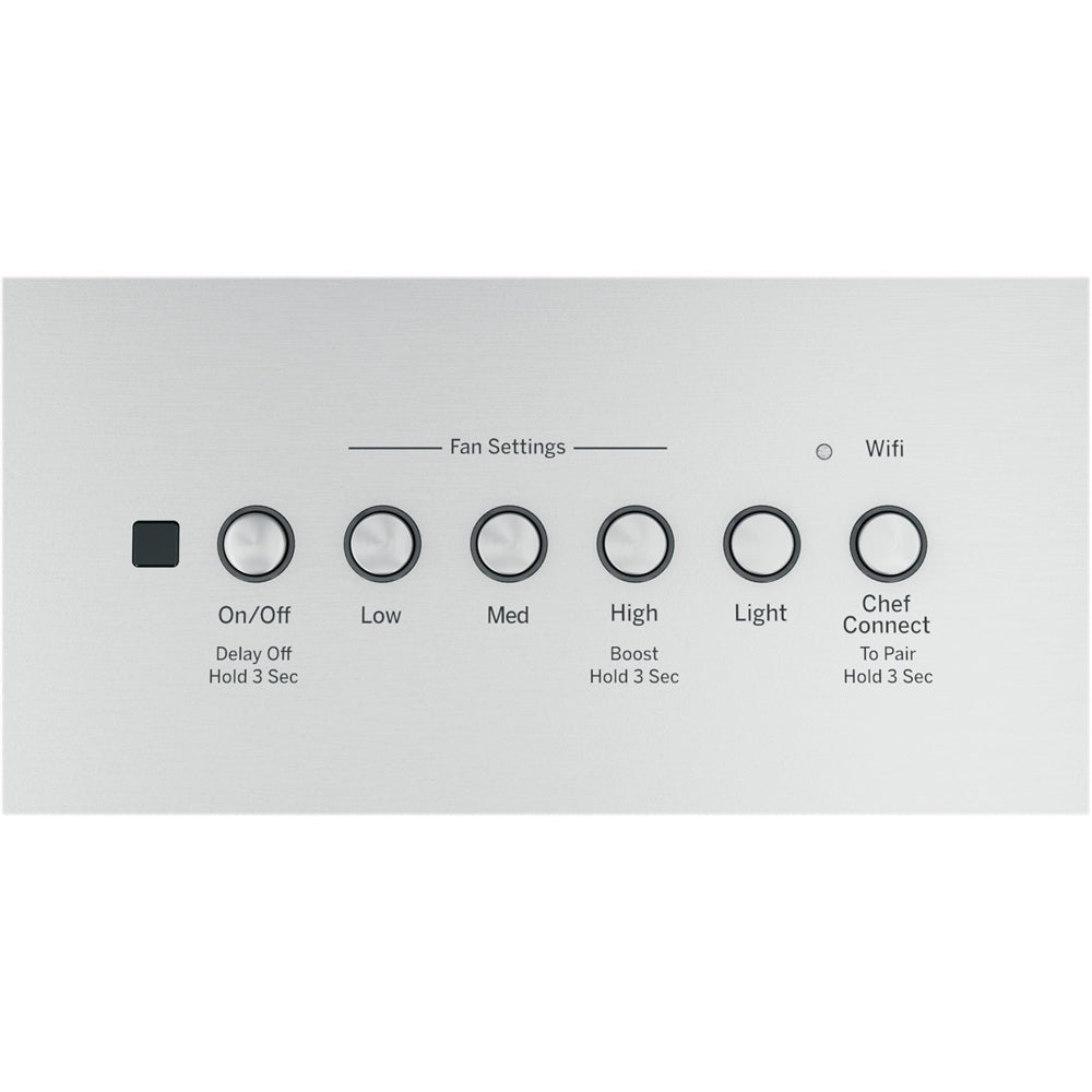 GE - 35 Convertible Range Hood - Stainless steel