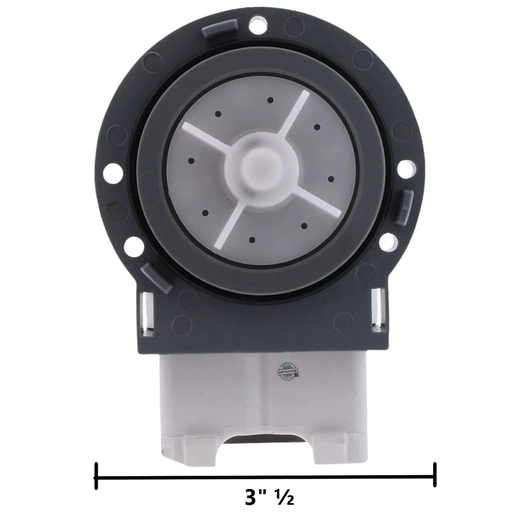 GlobPro PD00002185 2754406 AP5583541 PS4204640 Washer Drain Pump Motor 3 length Approx Replacement for and compatible with Samsung Heavy DUTY