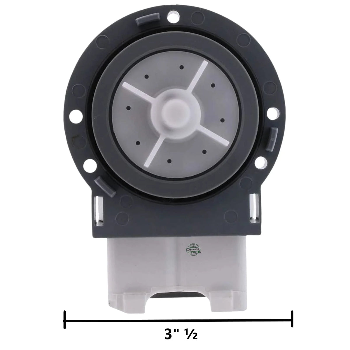 GlobPro PD00002185 2754406 AP5583541 PS4204640 Washer Drain Pump Motor 3 length Approx Replacement for and compatible with Samsung Heavy DUTY