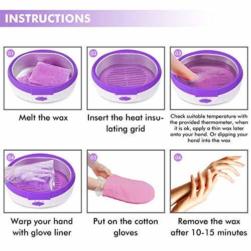 Paraffin Wax Machine for Hand and Feet - Paraffin Wax Bath BTArtbox Paraffin