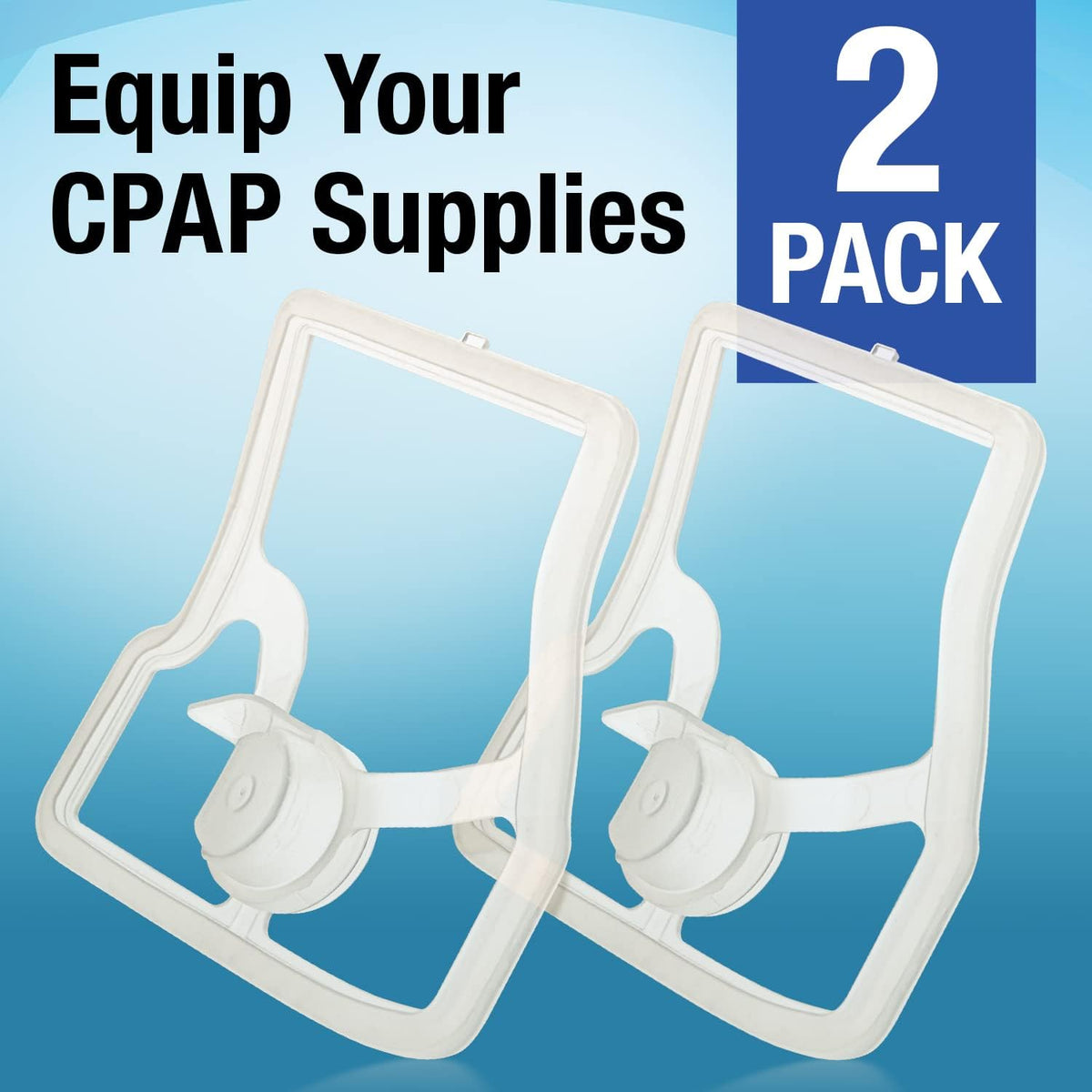 [2 Pack] Impresa Replacement Gaskets for ResMed AirSense 10 Water Chamber - Impresa CPAP Machine Gasket for ResMed AirCurve 10 Supplies Humidair - CPAP Water Chamber Gaskets - CPAP Machine Supplies
