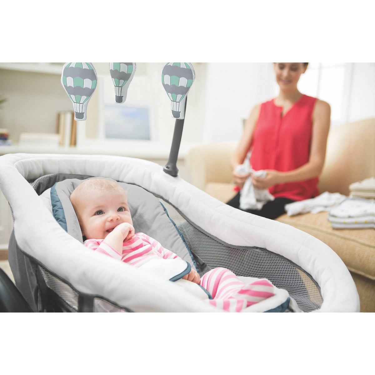 Graco DuoGlider Gliding Swing - Bellevue