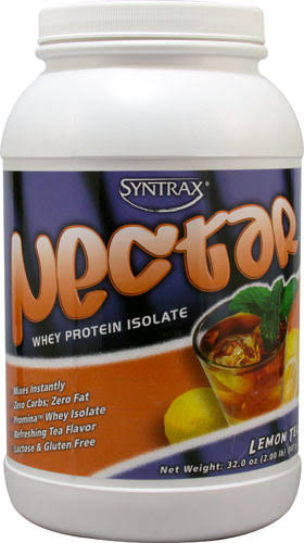 SynTrax Nectar Whey Protein Isolate, Lemon Tea - 2.20 lbs (998 g)