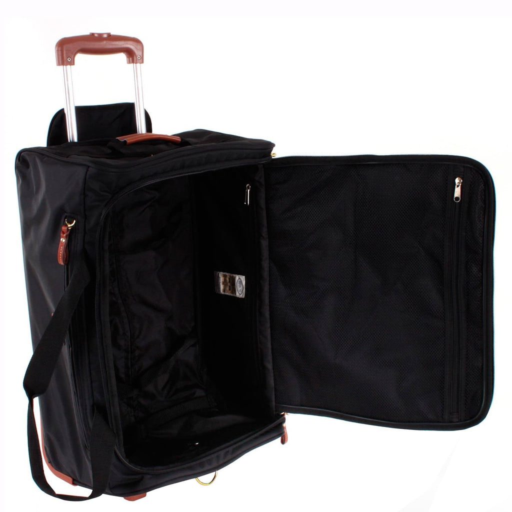 Bric&s x Bag 21x22 Carry on Rolling Duffle Bag Violet
